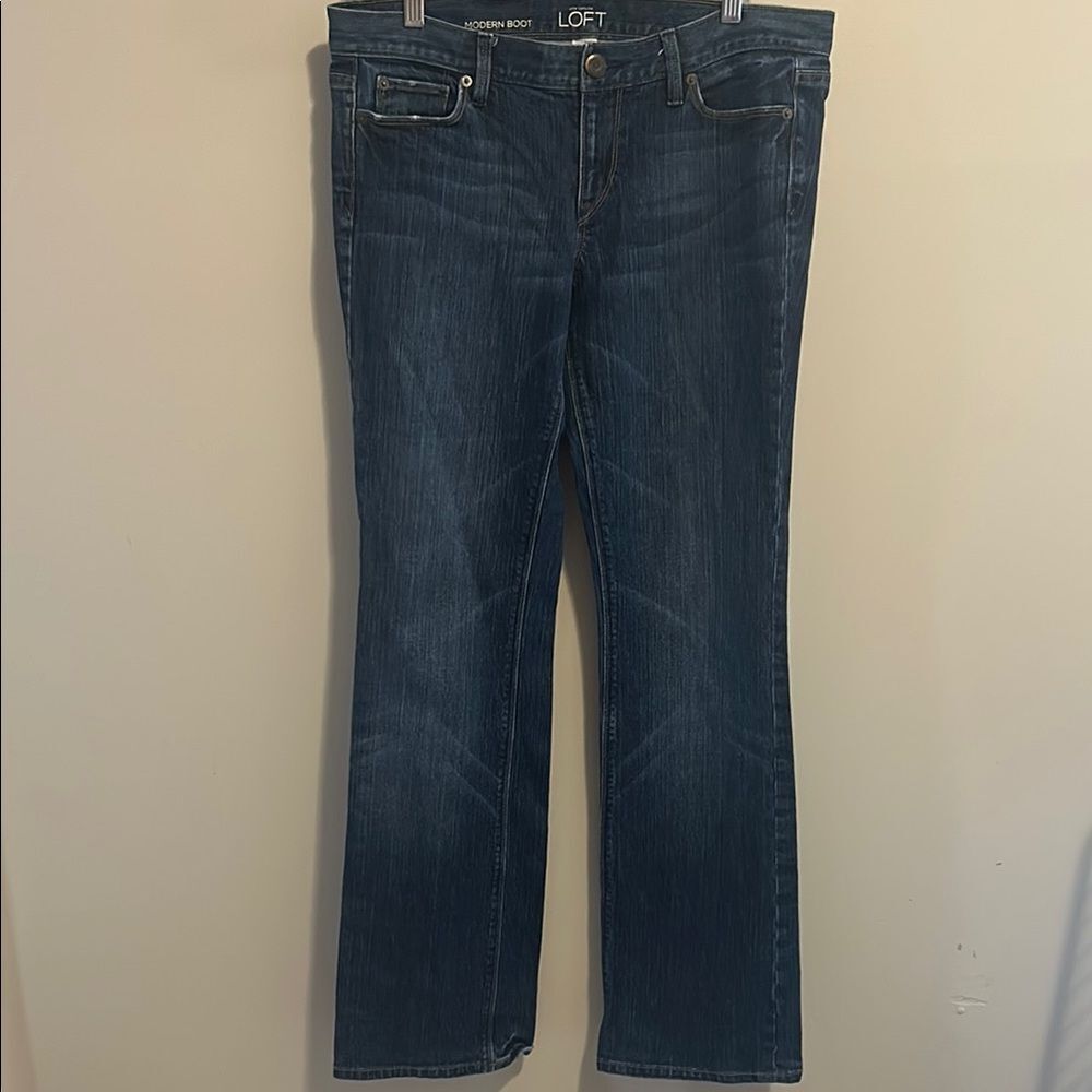 Loft Modern Boot Jeans. Size 10